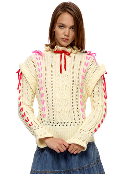 Ribbon Detail Sweater
