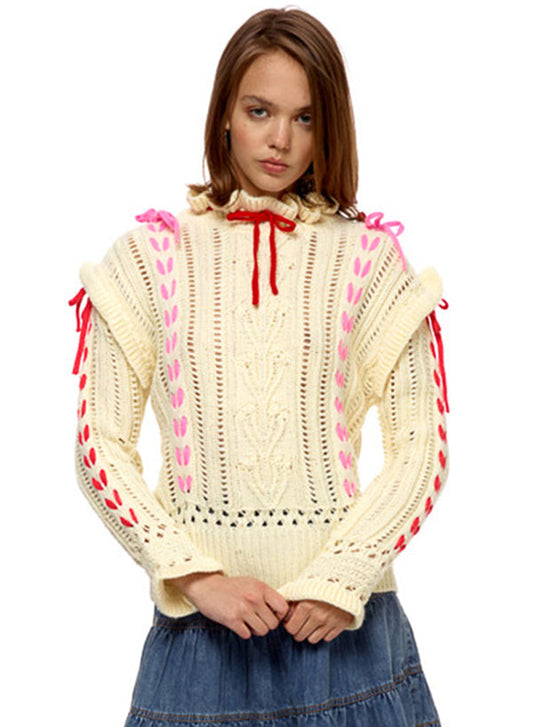 Ribbon Detail Sweater