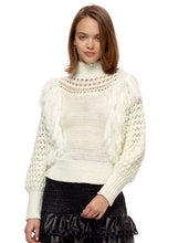 Load image into Gallery viewer, Ivory Fringe Sweater
