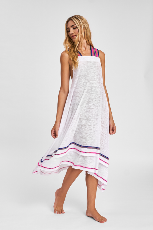 St Tropez Cover Up in White
