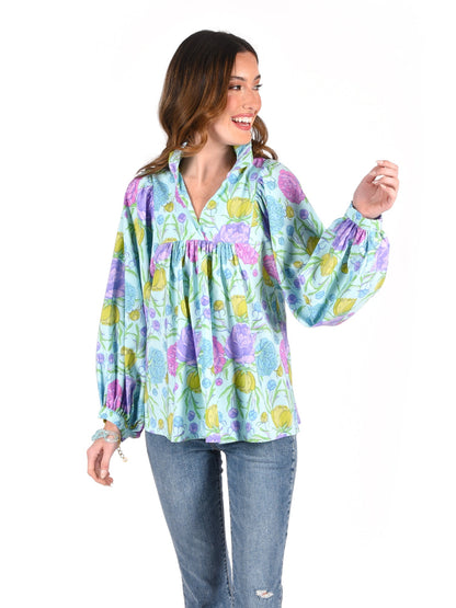 Stella Top in Peony Party