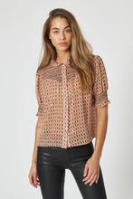 Load image into Gallery viewer, The Nicole Shirt in Spice Print
