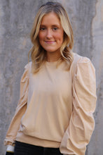 Load image into Gallery viewer, Day Pullover in Almond Buff
