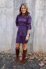 Load image into Gallery viewer, Blythe Dress in Purple Paw
