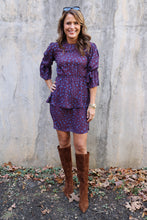 Load image into Gallery viewer, Blythe Dress in Purple Paw
