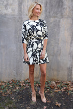 Load image into Gallery viewer, Tyra Dress in Black/Ivory
