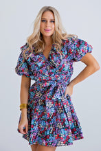 Load image into Gallery viewer, Floral Wrap Tier Dress
