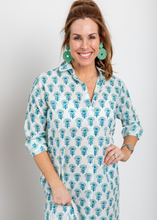 Load image into Gallery viewer, Long Sleeve Maxi in St Tropez Blue
