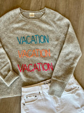 Load image into Gallery viewer, Vacation Sweater in Grey
