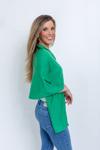 Load image into Gallery viewer, Eden Poncho in Green
