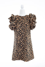 Load image into Gallery viewer, Cheetah Ruffle Dress
