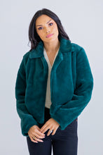 Load image into Gallery viewer, Solid Faux Fur Jacket
