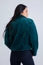 Load image into Gallery viewer, Solid Faux Fur Jacket
