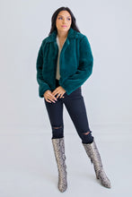 Load image into Gallery viewer, Solid Faux Fur Jacket
