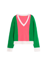 Load image into Gallery viewer, Amy Sweater in Pink/Kelly
