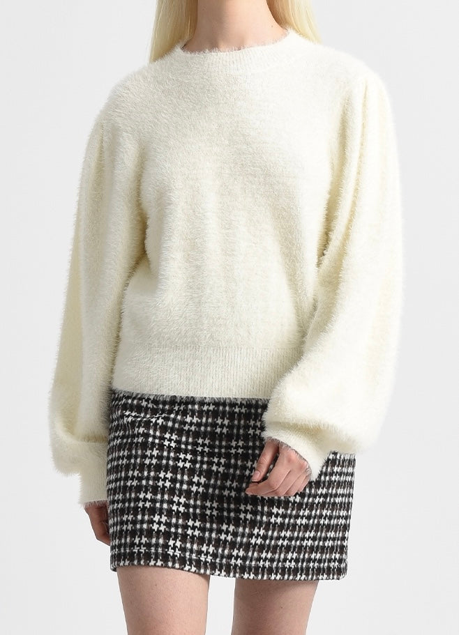 Cream Crewneck Sweater