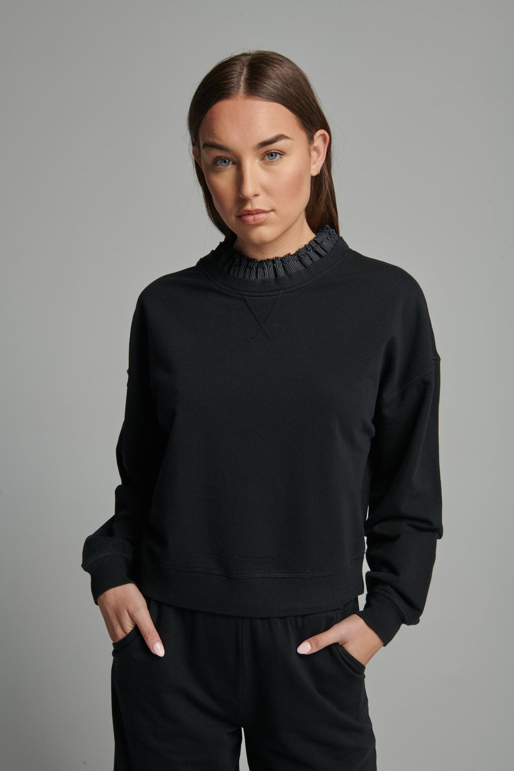 Lucie Sweatshirt in Black