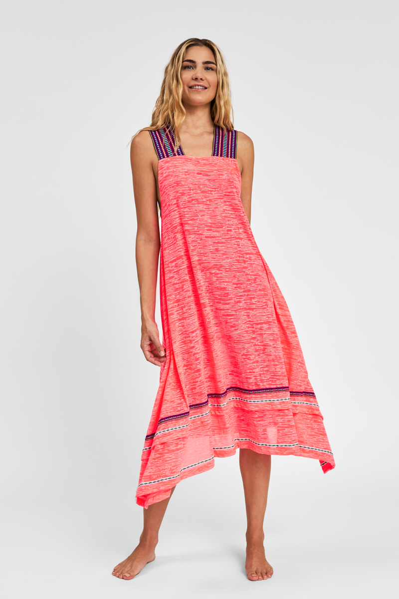 St Tropez Cover Up in Hot Pink