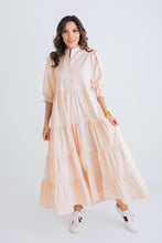 Load image into Gallery viewer, Sand Puff Sleeve Tiered Dress
