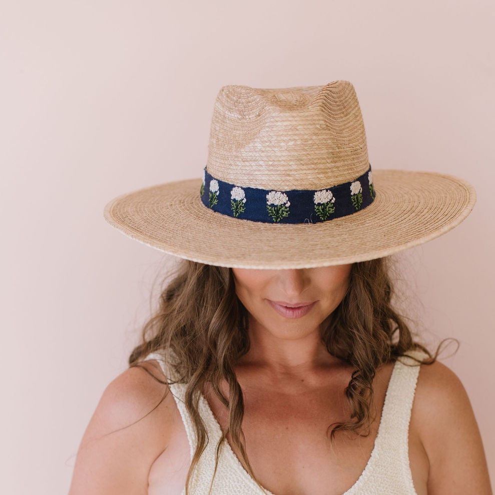 FINAL SALE Marigold Palm Hat
