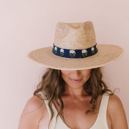 FINAL SALE Marigold Palm Hat