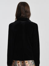 Load image into Gallery viewer, Black Velvet Blazer
